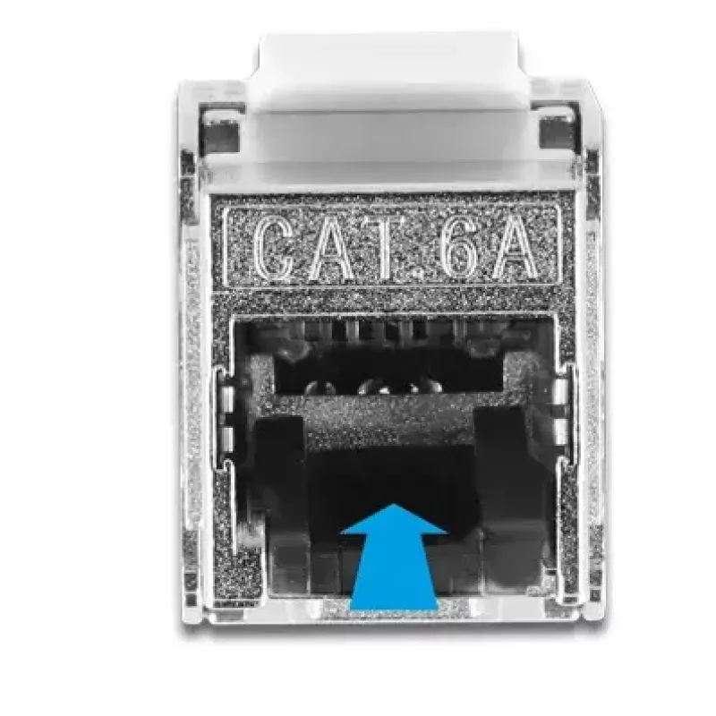 Kaapeli RJ45-uros Keystone-moduuli RJ45-naaras DeLOCK 87022
