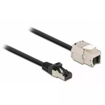 Kaapeli RJ45-uros Keystone-moduuli RJ45-naaras DeLOCK 87022