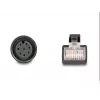 DeLOCK M12 adapterikaapeli A-koodattu 8-napainen naaras – RJ45-uros 50 cm