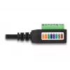 DeLOCK RJ45-kaapeli Cat.5e naaras – riviliitinadapteri 21,5 cm