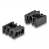 Kaapelipidike DeLOCK 60481 10 mm musta 8 kpl