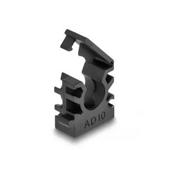 Kaapelipidike DeLOCK 60481 10 mm musta 8 kpl