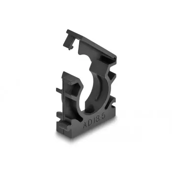 Kaapelipidike DeLOCK 60484 18,5 mm musta 8 kpl