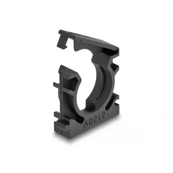 Kaapelipidike DeLOCK 60485 21,2 mm musta 4 kpl