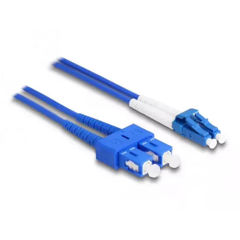 DeLOCK kuitu-kaapeli LC duplex – SC duplex Singlemode OS2 3 m