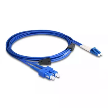 DeLOCK kuitu-kaapeli LC duplex – SC duplex Singlemode OS2 3 m