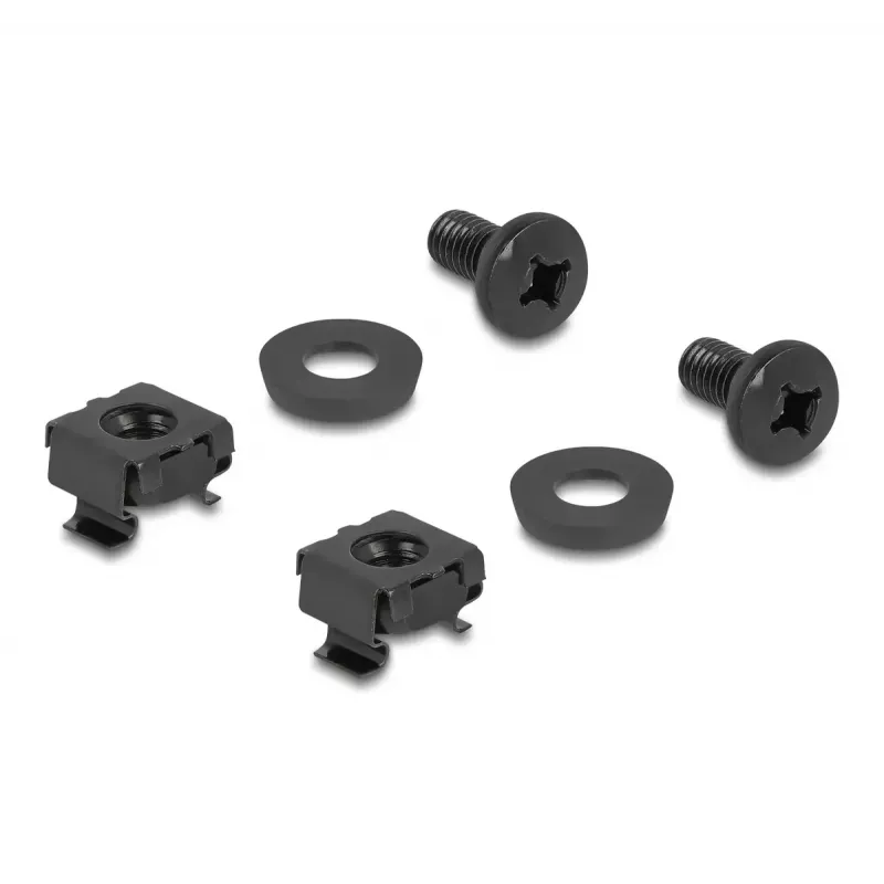 Kaapelipidike DeLOCK 66979 83 x 60 mm musta polykarbonaatti
