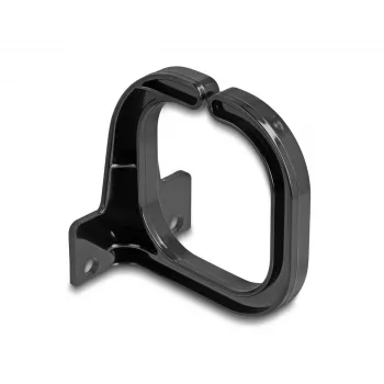 Kaapelipidike DeLOCK 66979 83 x 60 mm musta polykarbonaatti