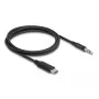 DeLOCK audio-stereokaapeli USB Type-C -uros 3,5 mm stereoliitin 1 m musta