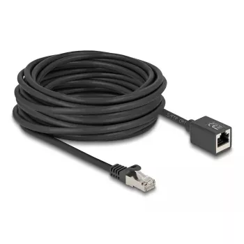 Verkkokaapeli DeLOCK 90323 RJ-45 Cat6a 10 m musta