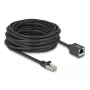 Verkkokaapeli DeLOCK 90323 RJ-45 Cat6a 10 m musta