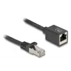 Verkkokaapeli DeLOCK 90294 RJ-45 Cat6a 1 m musta