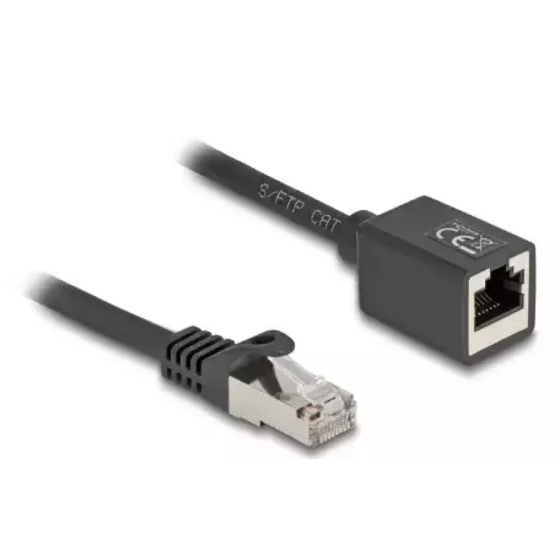 Verkkokaapeli DeLOCK 90294 RJ-45 Cat6a 1 m musta