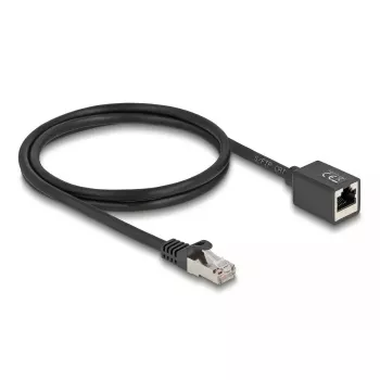 Verkkokaapeli DeLOCK 90294 RJ-45 Cat6a 1 m musta