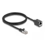 Verkkokaapeli DeLOCK 90294 RJ-45 Cat6a 1 m musta