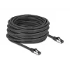 Verkkokaapeli DeLOCK 80576 RJ-45 Cat8.1 15 m musta