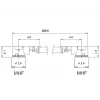 Koaksiaalikaapeli DeLOCK 89608 0,2 m MHF (I-PEX) musta kulta
