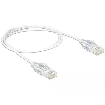 Verkkokaapeli DeLOCK 83781 RJ-45 Cat6 1 m valkoinen