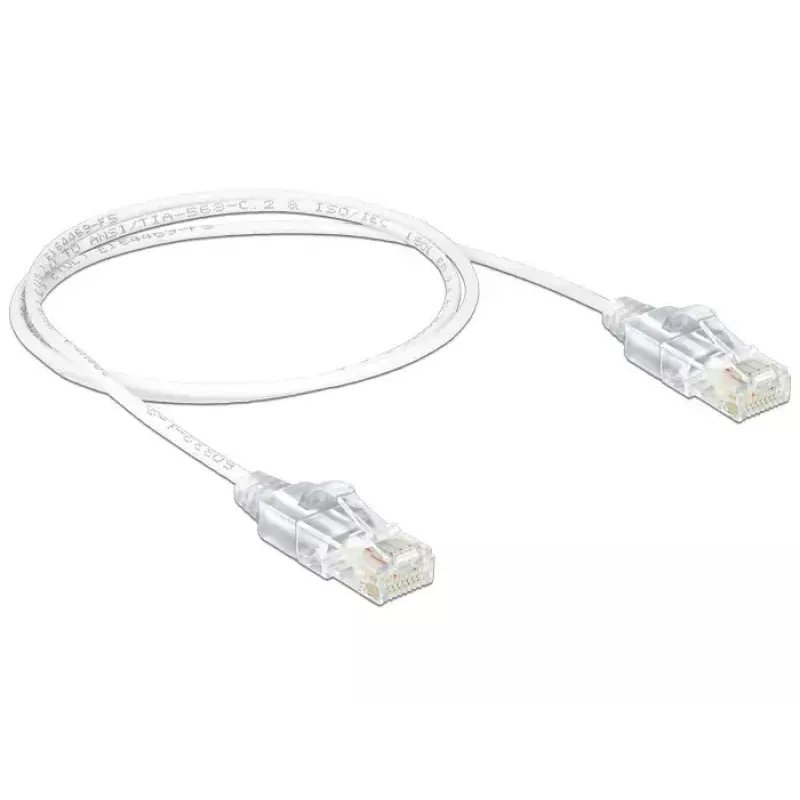 Verkkokaapeli DeLOCK 83781 RJ-45 Cat6 1 m valkoinen