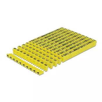 Kaapelikiinnike DeLOCK 18303 keltainen 260 kpl