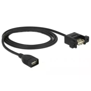 USB-kaapeli DeLOCK 85460 USB 2.0 1 m musta