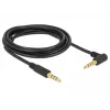 Audiokaapeli DeLOCK 85616 3 m 3,5 mm musta
