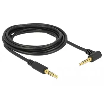 Audiokaapeli DeLOCK 85616 3 m 3,5 mm musta