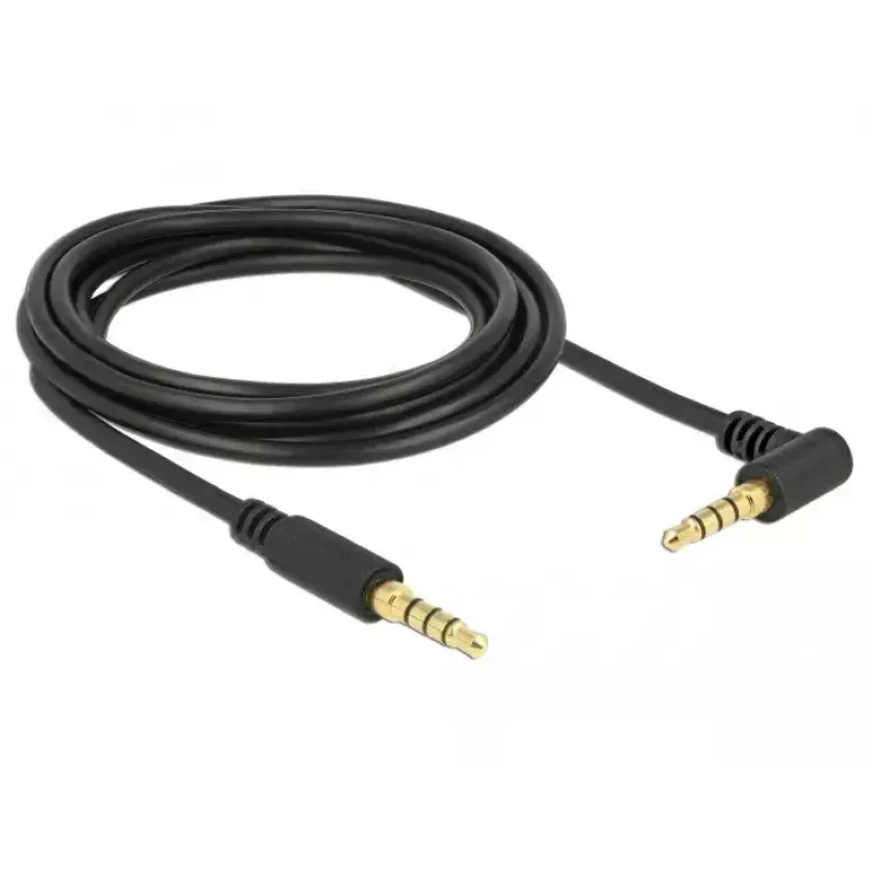 Audiokaapeli DeLOCK 85616 3 m 3,5 mm musta