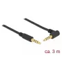 Audiokaapeli DeLOCK 85616 3 m 3,5 mm musta
