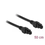 Sisäinen virtakaapeli DeLOCK 85374 0,5 m Micro-Fit 3.0 4-napainen