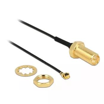Koaksiaalikaapeli DeLOCK 89471 0,1 m RP-SMA MHF/U.FL-LP-068