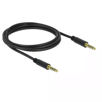 Audiokaapeli DeLOCK 85792 2 m 4,4 mm musta