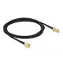 Koaksiaalikaapeli DeLOCK 90445 LMR100 2 m RP-SMA musta