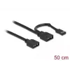 RGB-liitäntäkaapeli 3-pin DeLOCK 86001
