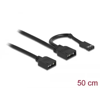 RGB-liitäntäkaapeli 3-pin DeLOCK 86001