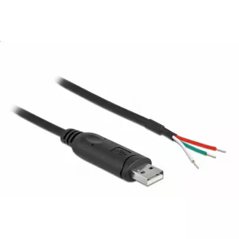Adapterikaapeli USB 2.0 Type-A sarjaporttiin RS-232 2 m DeLOCK 90428