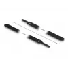 Tarranauha kaapelisidonta DeLOCK 19011 200x12 mm musta 10 kpl