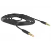 Audiokaapeli DeLOCK 83436 2 m 3,5 mm musta