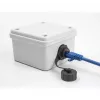 DeLOCK kaapeliadapteri RJ50-naaras - RJ50-naaras IP68 vesitiivis musta