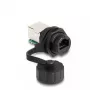 DeLOCK kaapeliadapteri RJ50-naaras - RJ50-naaras IP68 vesitiivis musta