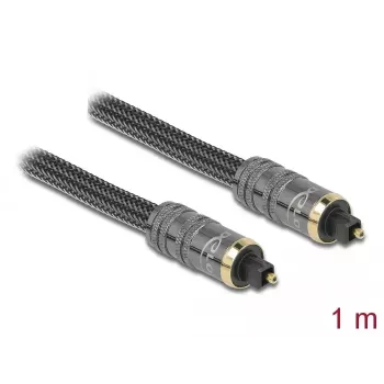 Audiokaapeli DeLOCK 86983 TOSLINK 1 m antrasiitti