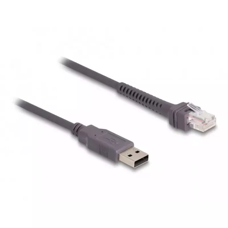 USB-kaapeli DeLOCK RJ50 - USB 2.0 Type-A 2 m harmaa