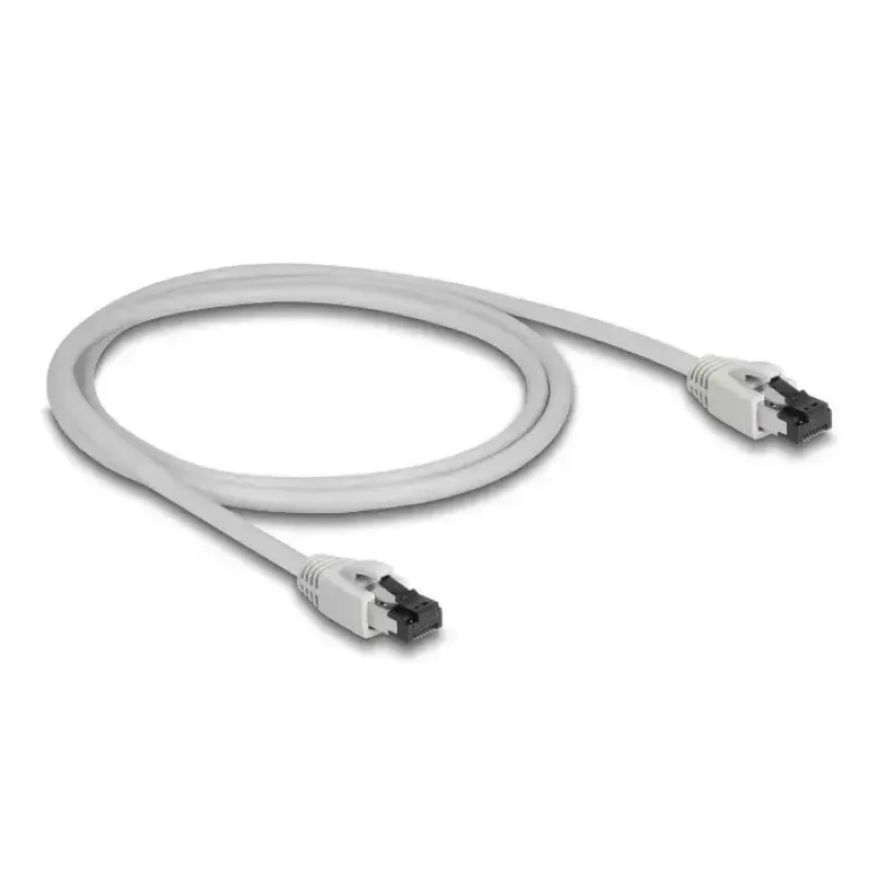Verkkokaapeli DeLOCK 80558 RJ-45 Cat8.1 1 m harmaa