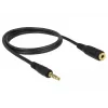 Audio-kaapeli 3,5 mm DeLOCK 85701 1 m musta