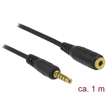Audio-kaapeli 3,5 mm DeLOCK 85701 1 m musta