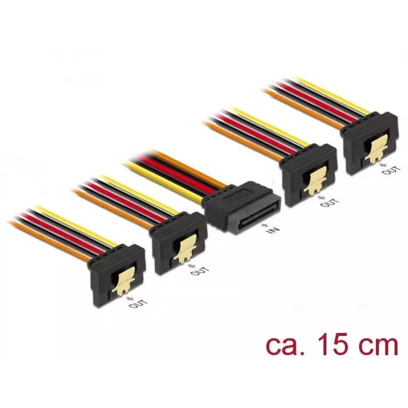 Sisäinen virtakaapeli DeLOCK 60166 0,15 m