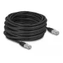 Verkkokaapeli DeLOCK RJ45 Cat.6A S/FTP 15 m musta