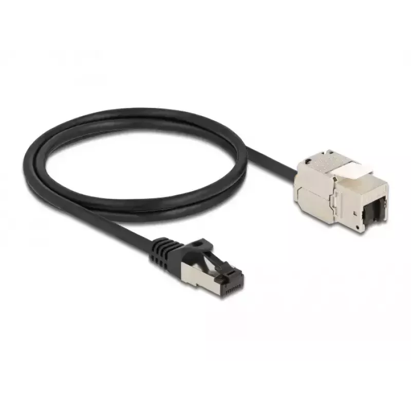 Kaapeli RJ45-pistoke - Keystone-moduuli RJ45-liitin DeLOCK 87027