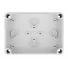 DELOCK asennuskotelo 130 x 93 x 57 mm harmaa ABS ulkokäyttöön
