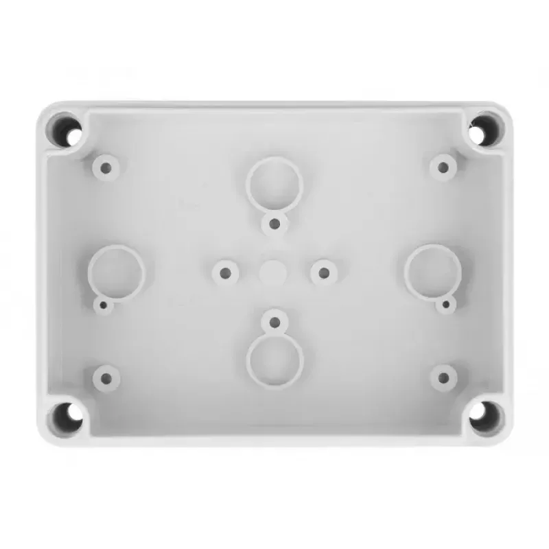 DELOCK asennuskotelo 130 x 93 x 57 mm harmaa ABS ulkokäyttöön